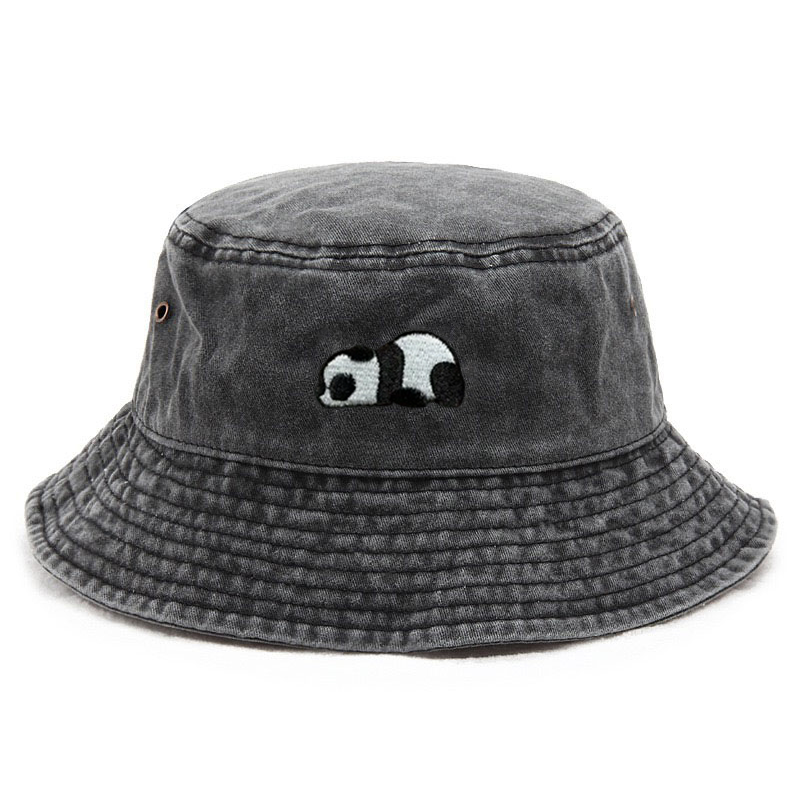 Washed Cotton Bucket Hat for M - Bucket Hat Embroidered recension och pris
