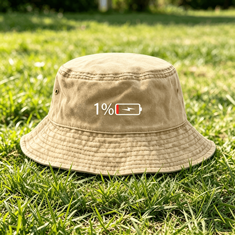 1pc Retro Easy Washed Fisherma - Bucket Hat Embroidered recension och pris