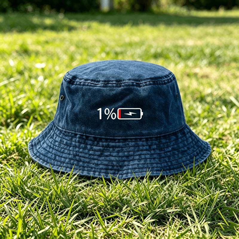 1pc Retro Easy Washed Fisherma - Bucket Hat Embroidered recension och pris