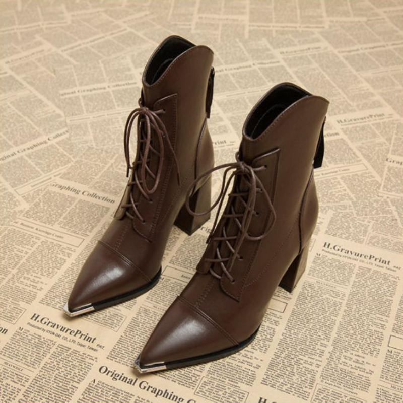 Women's Ankle Boots Fashion Po - Street Fashion Winter 2025 recension och pris