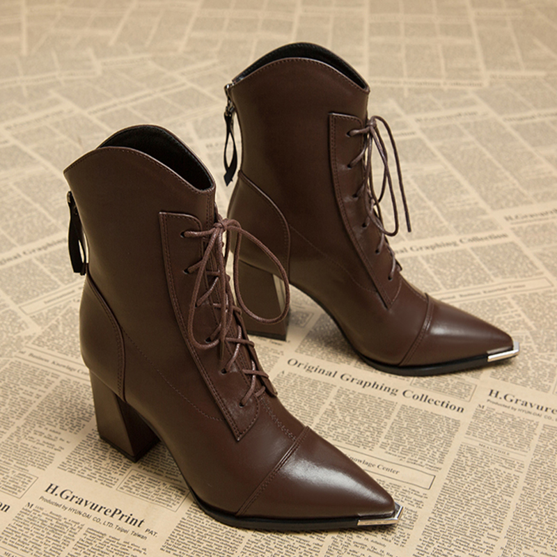 Women's Ankle Boots Fashion Po - Street Fashion Winter 2025 recension och pris