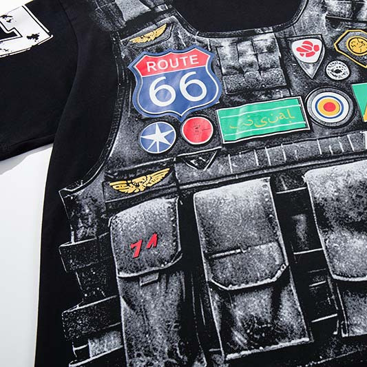 Men's Fashion 3D Printed T Shi - Street Fashion Vibes recension och pris
